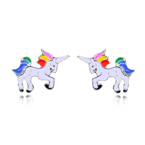 Tiny Unicorn Earrings